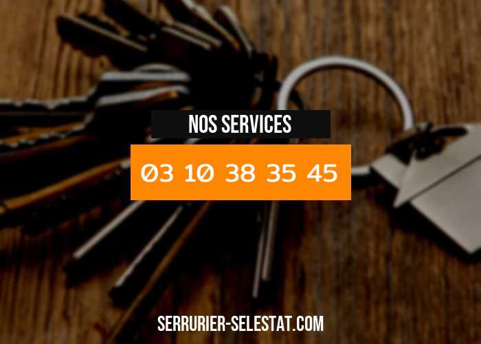 Tarif des services de Serrurier Sélestat